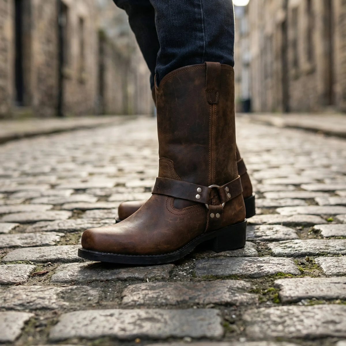Ludvig | Cowboyboots för herr i skinn - bild 4