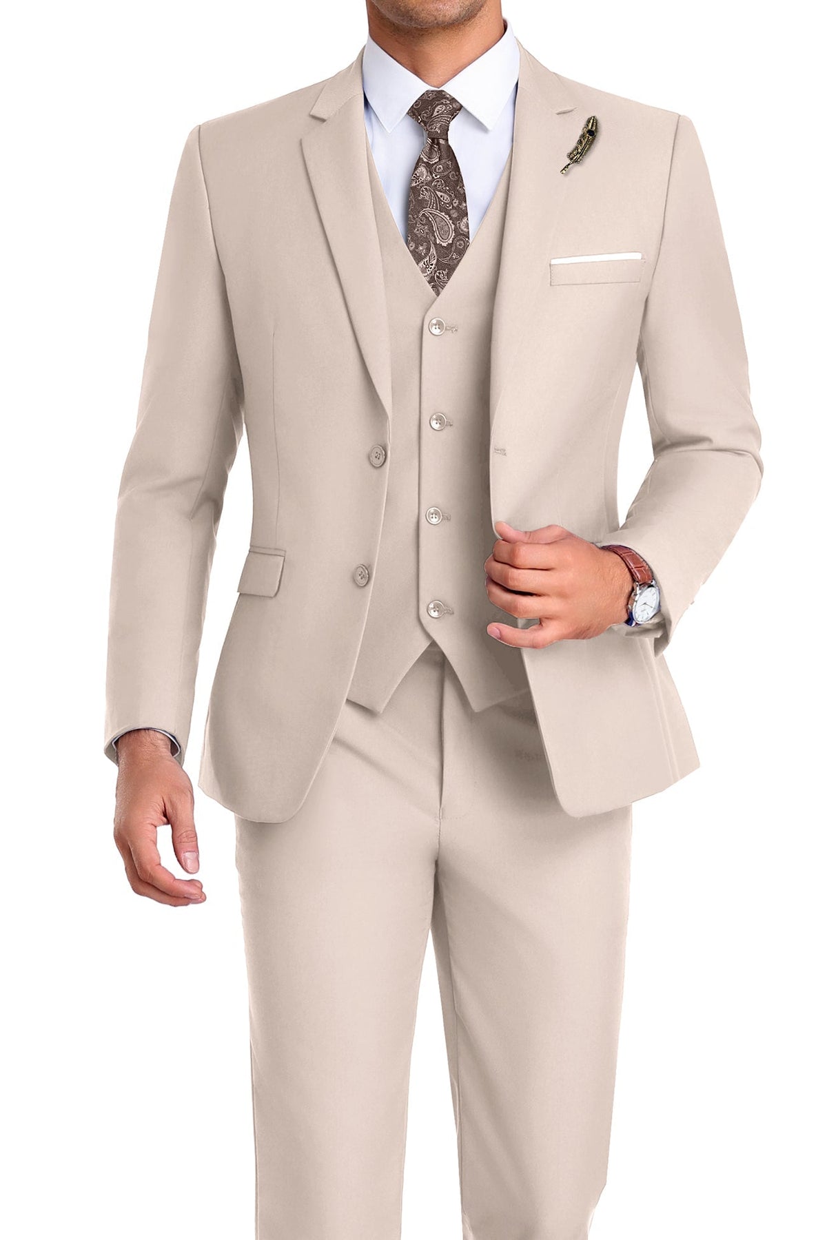 Martin | Tredelad kostym för herr med slim fit - bild 34